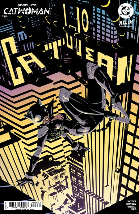 ABSOLUTE CATWOMAN #4 (OF 6) CVR E INC 1:25 RILEY ROSSMO CARD STOCK VAR - PREORDER (FOC 21/9/26) DUE IN STORE 14/10/26