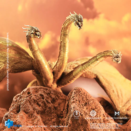 Godzilla King of the Monsters King Ghidorah Gravity Beam Ver. Action Figure HIYA Exquisite Basic Series None Scale 14 Inch