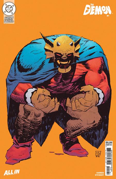 DEMON #1 CVR D HAYDEN SHERMAN NEXT LEVEL CARD STOCK VAR - PREORDER (FOC 14/9/26) DUE IN STORE 7/10/26