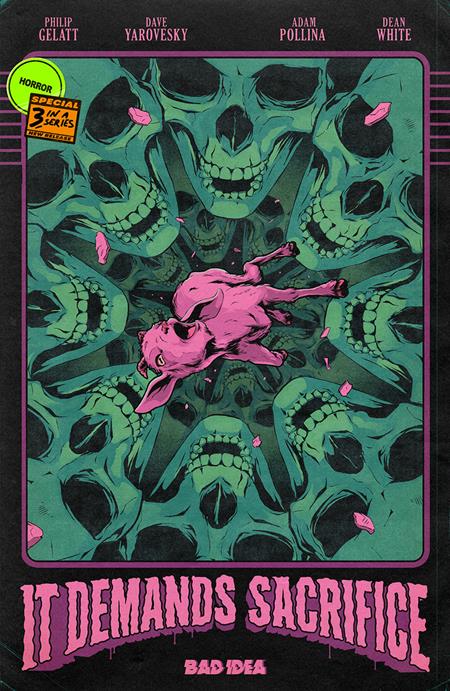 IT DEMANDS SACRIFICE #3 (OF 4) CVR D INC 1:20 FLOPS RETRO VAR - PREORDER (FOC 14/12/26) DUE IN STORE 20/1/27