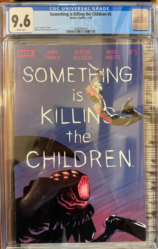 SOMETHING IS KILLING THE CHILDREN #5 CGC 9.6 First Printing