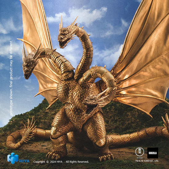 HIYA Exquisite Basic Series None Scale 10 Inch Godzilla vs. King Ghidorah King Ghidorah Action Figure