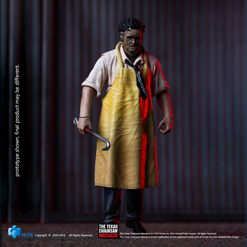 THE TEXAS CHAINSAW MASSACRE (1974) EXQUISITE MINI LEATHERFACE KILLING MASK STANDARD VERSION PREVIEWS EXCLUSIVE 1/18 SCALE FIGURE - PREORDER
