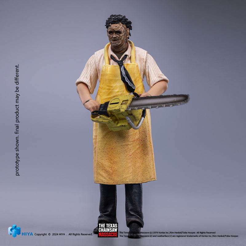 THE TEXAS CHAINSAW MASSACRE (1974) EXQUISITE MINI LEATHERFACE KILLING MASK STANDARD VERSION PREVIEWS EXCLUSIVE 1/18 SCALE FIGURE - PREORDER