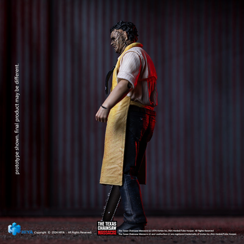 THE TEXAS CHAINSAW MASSACRE (1974) EXQUISITE MINI LEATHERFACE KILLING MASK STANDARD VERSION PREVIEWS EXCLUSIVE 1/18 SCALE FIGURE - PREORDER