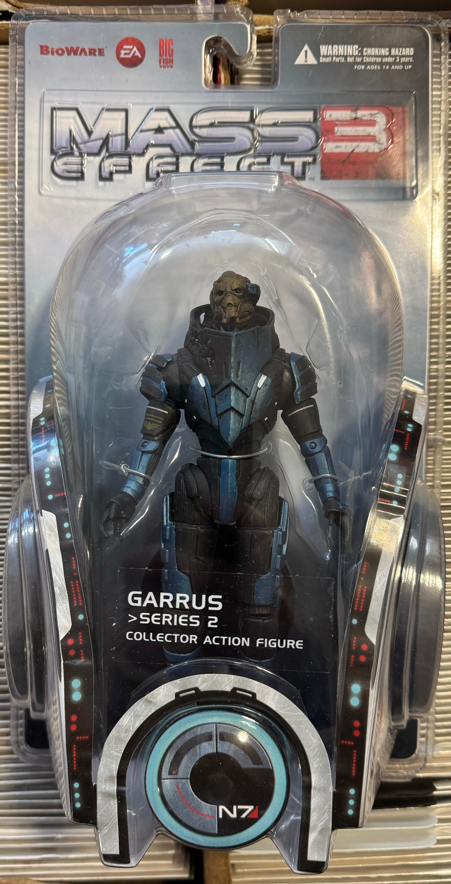 Mass Effect 3 Series 2 Garrus Collector Action Figure By Big Fish Toys