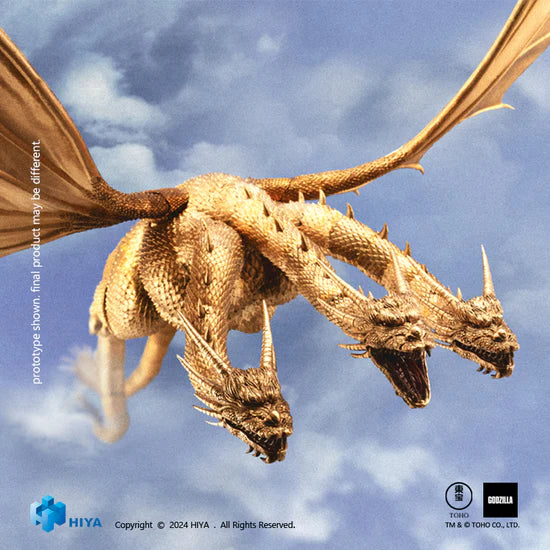 HIYA Exquisite Basic Series None Scale 10 Inch Godzilla vs. King Ghidorah King Ghidorah Action Figure