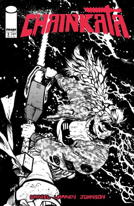CHAINKATA #3 CVR B DANIEL WARREN JOHNSON B&W VAR - PREORDER FOC 14/12/26 DUE IN STORE 20/1/27