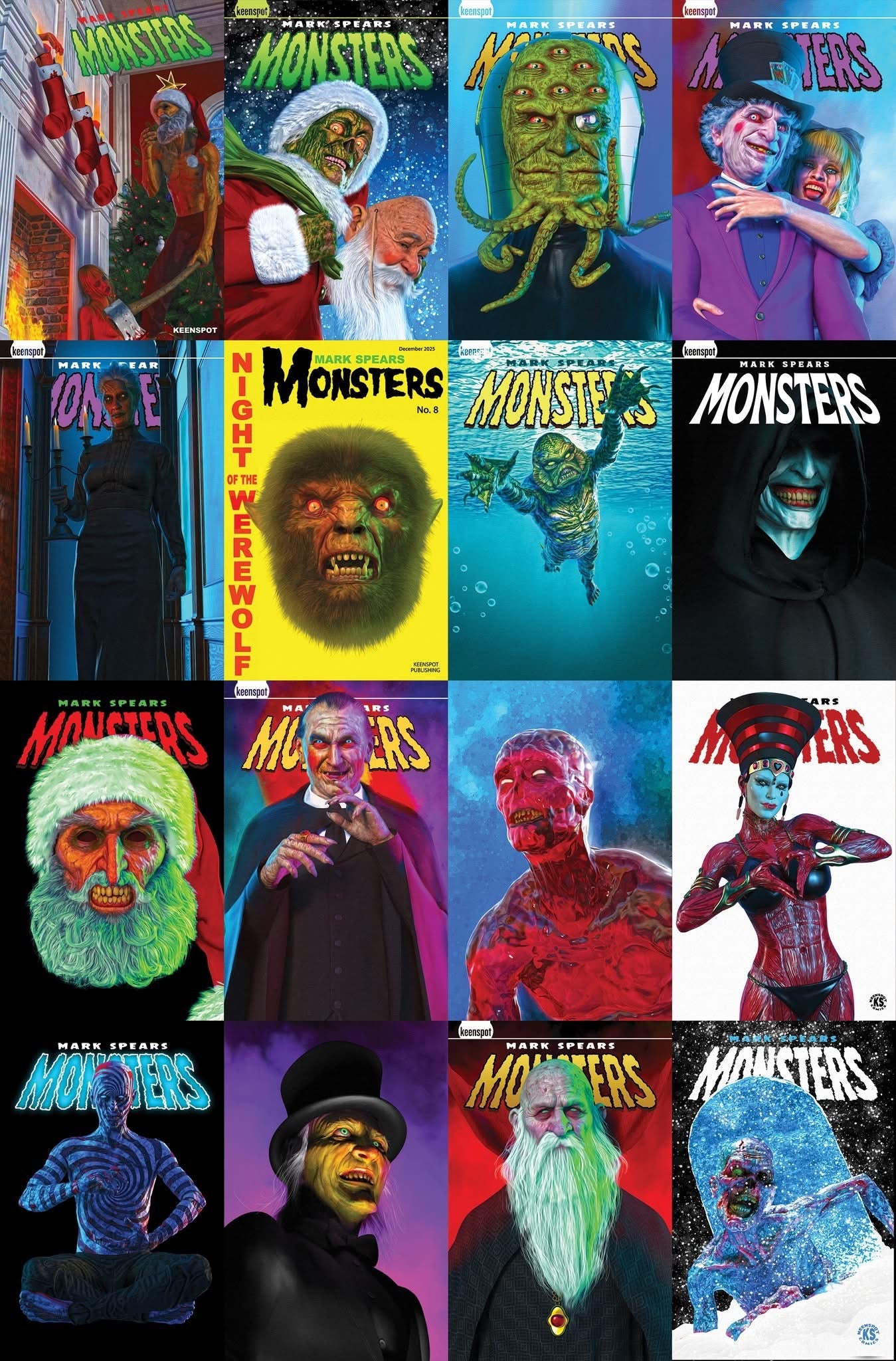 Mark Spears Monsters #8 Winter Horrorland Blind Bag - DUE 17/12/25