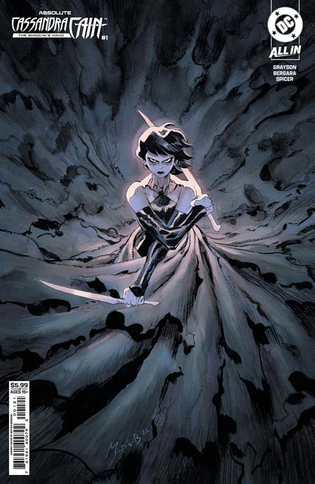 ABSOLUTE CASSANDRA CAIN THE SHADOWS HAND #1 (ONE SHOT) CVR B MATIAS BERGARA CARD STOCK VAR - PREORDER (FOC 24/8/26) DUE IN STORE 16/9/26