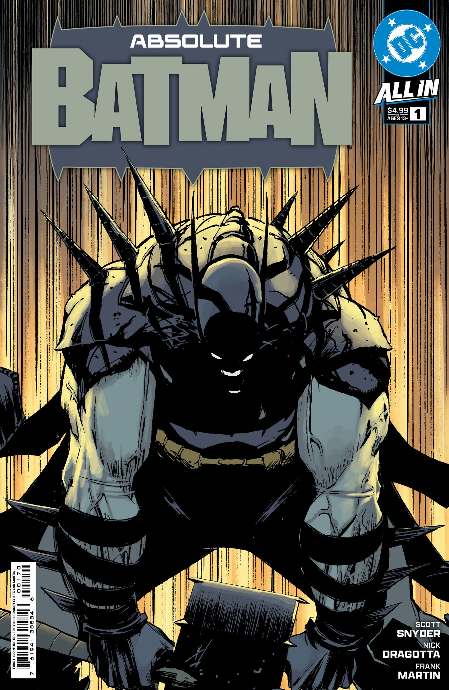 ABSOLUTE BATMAN #1 4TH PTG CVR A NICK DRAGOTTA