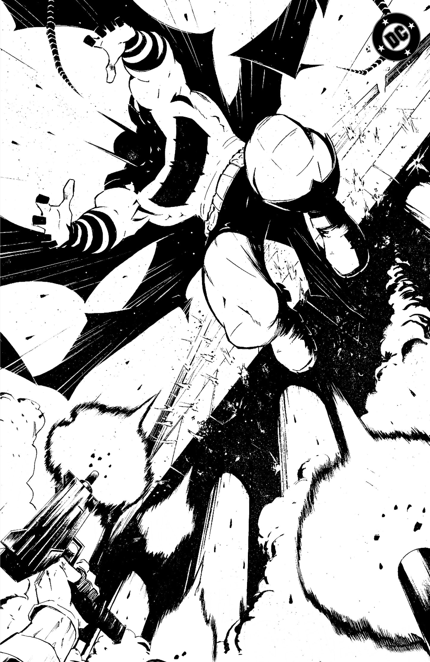 ABSOLUTE BATMAN #1 4TH PTG CVR E INC 1:25 NICK DRAGOTTA INKS VAR