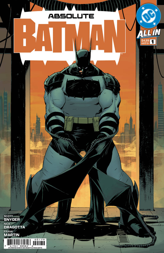 ABSOLUTE BATMAN #1 Sixth Printing Cvr A Nick Dragotta - PREORDER 23/4/25
