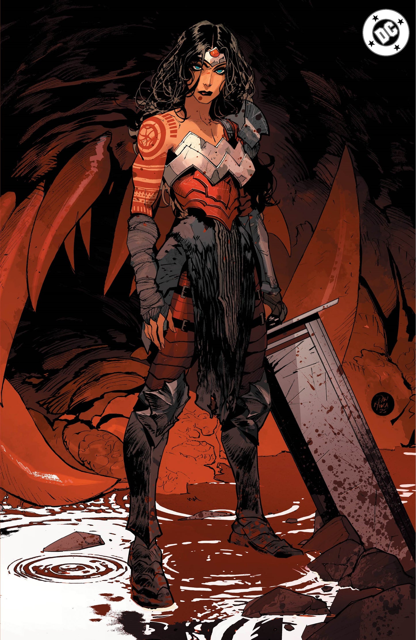 ABSOLUTE WONDER WOMAN #1 5TH PTG CVR C DAN MORA CONNECTING FOIL VAR - PREORDER 23/4/25
