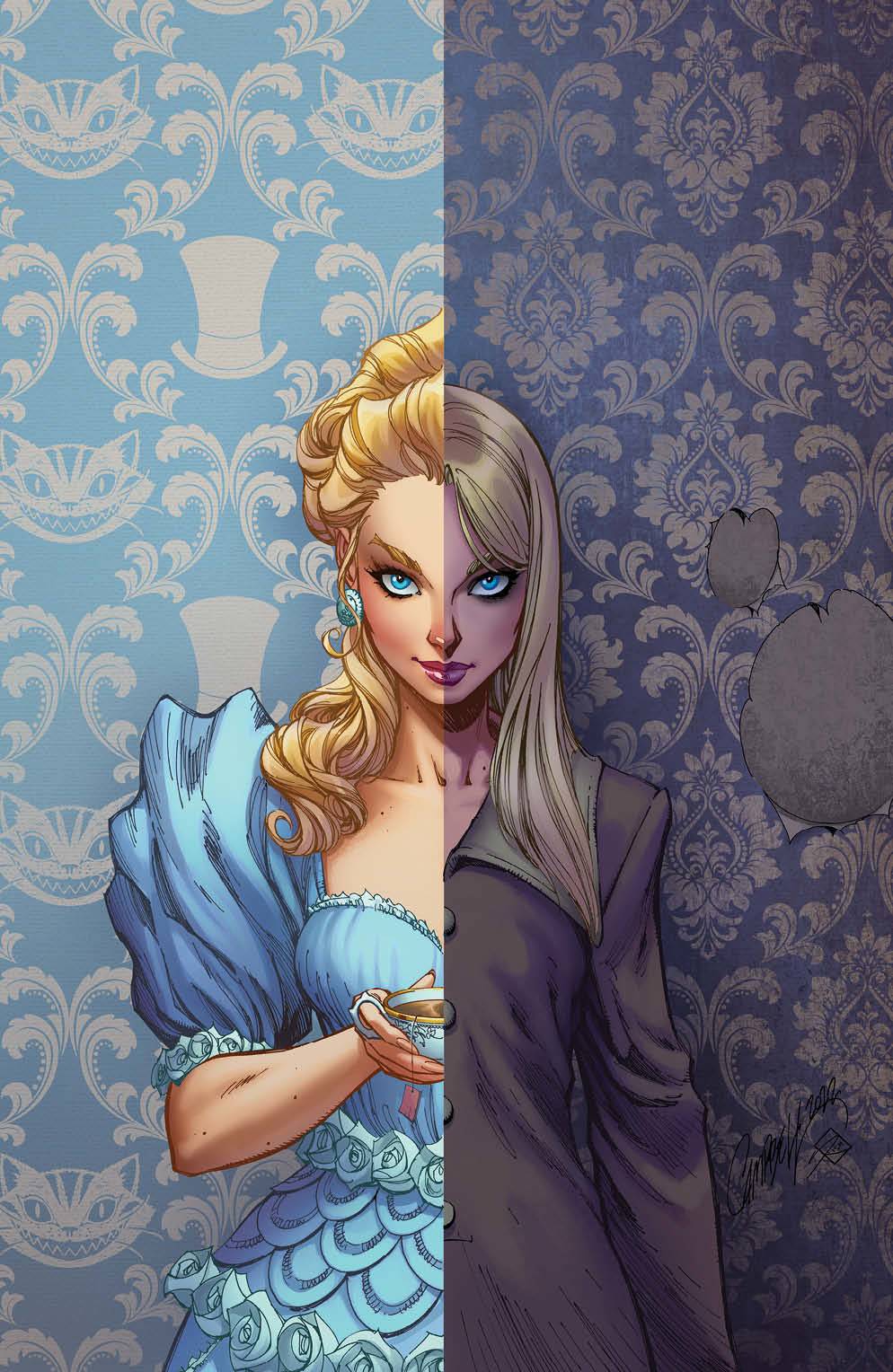 ALICE EVER AFTER #1 (OF 5) CVR F FOC 10 COPY INC J SCOTT CAMPBELL FULL ART VAR (MR)