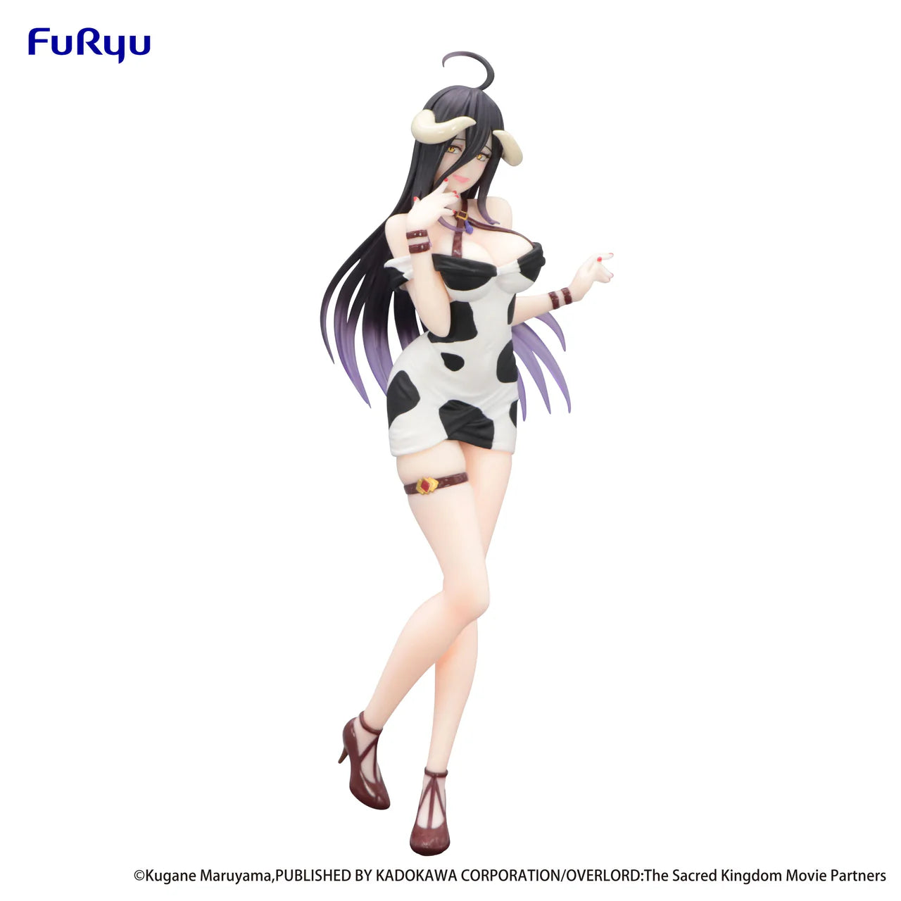 Furyu - Trio-Try-iT Figure -Albedo Mini Dress Cow Pattern ver. - ETA 11/25