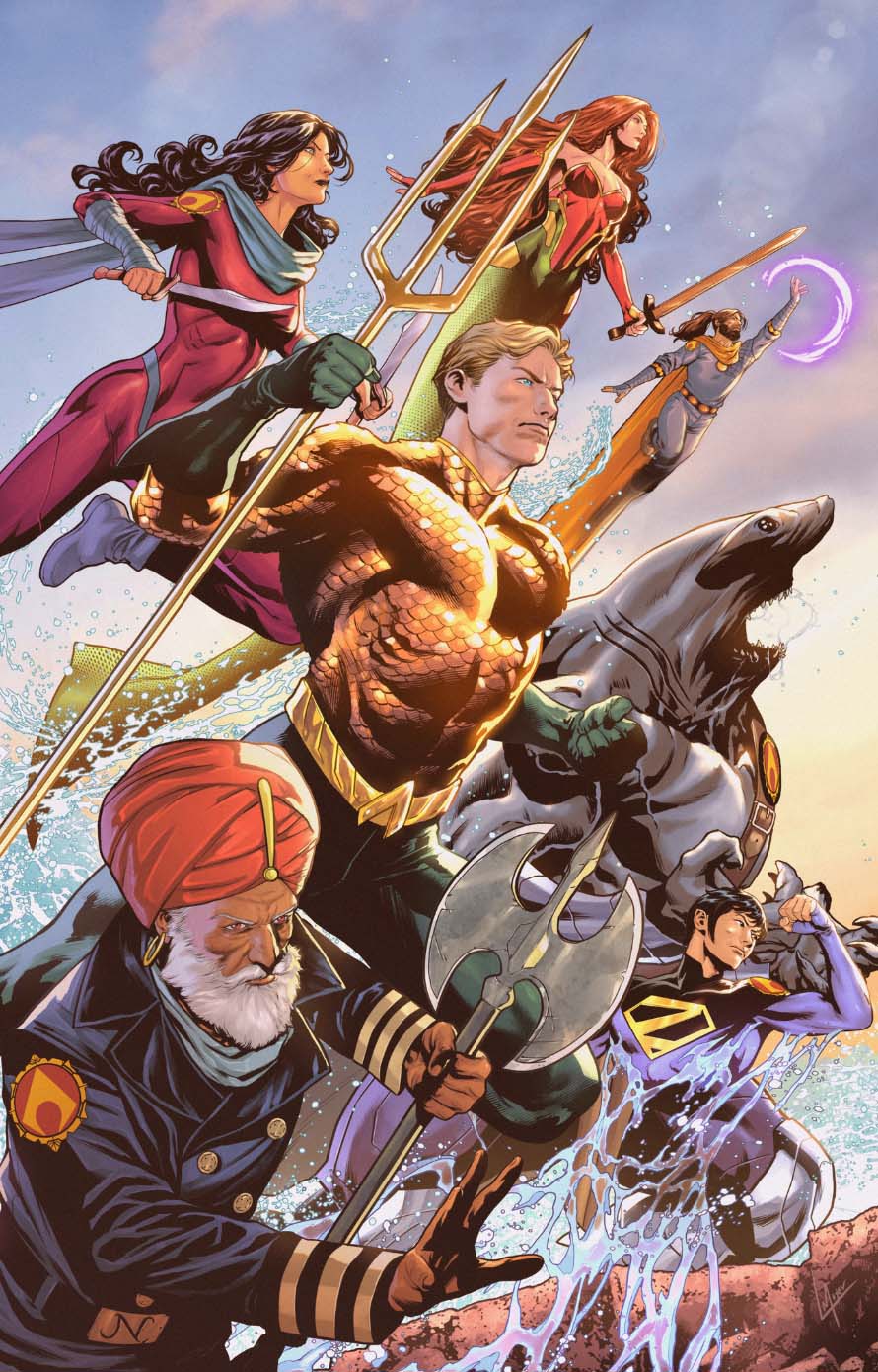 Aquaman #12 Cover D Lucas Meyer Variant - DUE 10/12/25 - NOT FINAL COVER