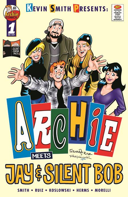 ARCHIE MEETS JAY AND SILENT BOB #1 (ONE SHOT) CVR I FERNANDO RUIZ RICH KOSLOWSKI FOIL VAR (MR) - PREORDER 9/7/25