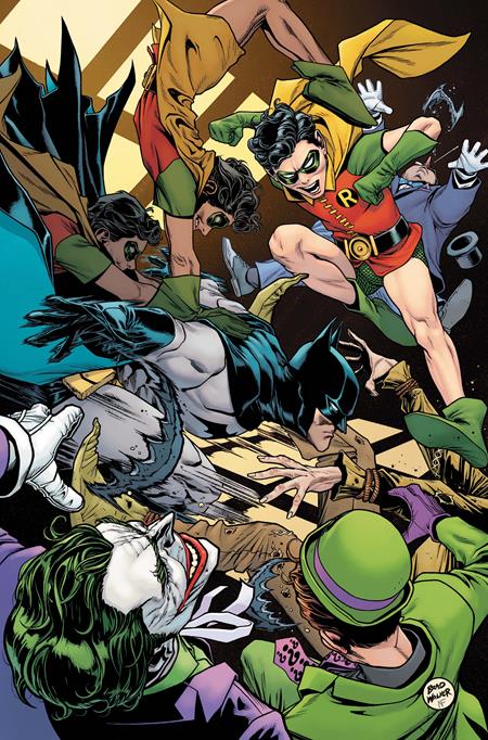 BATMAN & ROBIN YEAR ONE DYNAMIC DUOS #4 (OF 12) CVR B BRAD WALKER CARD STOCK VAR - PREORDER (FOC 19/10/26) DUE IN STORE 11/11/26