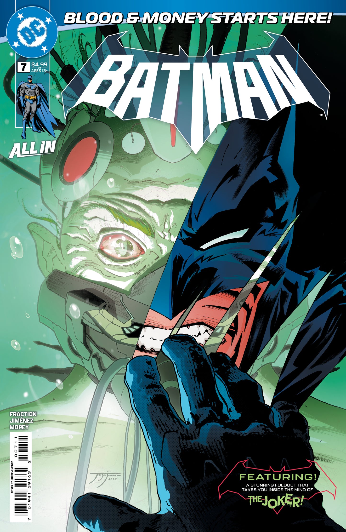 BATMAN #7 CVR A JORGE JIMENEZ - DUE 4/3/26