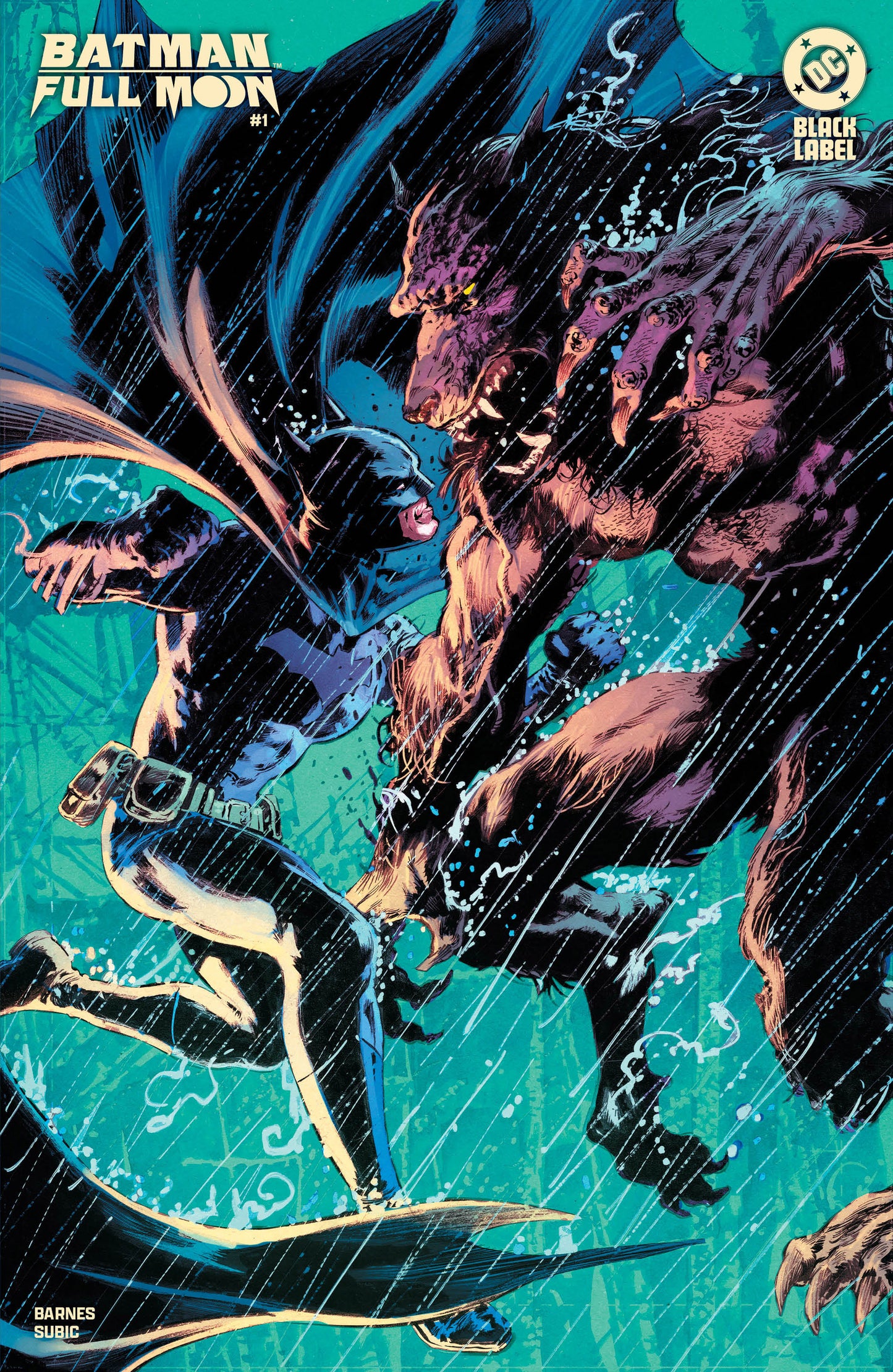 BATMAN FULL MOON #1 (OF 4) CVR E INC 1:25 MIKE PERKINS CARD STOCK VAR (MR)