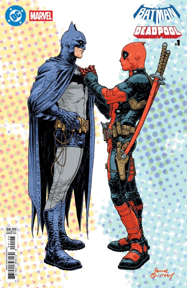 DC / Marvel: Batman / Deadpool #1 Cover N Frank Quitely Variant - DUE 19/11/25