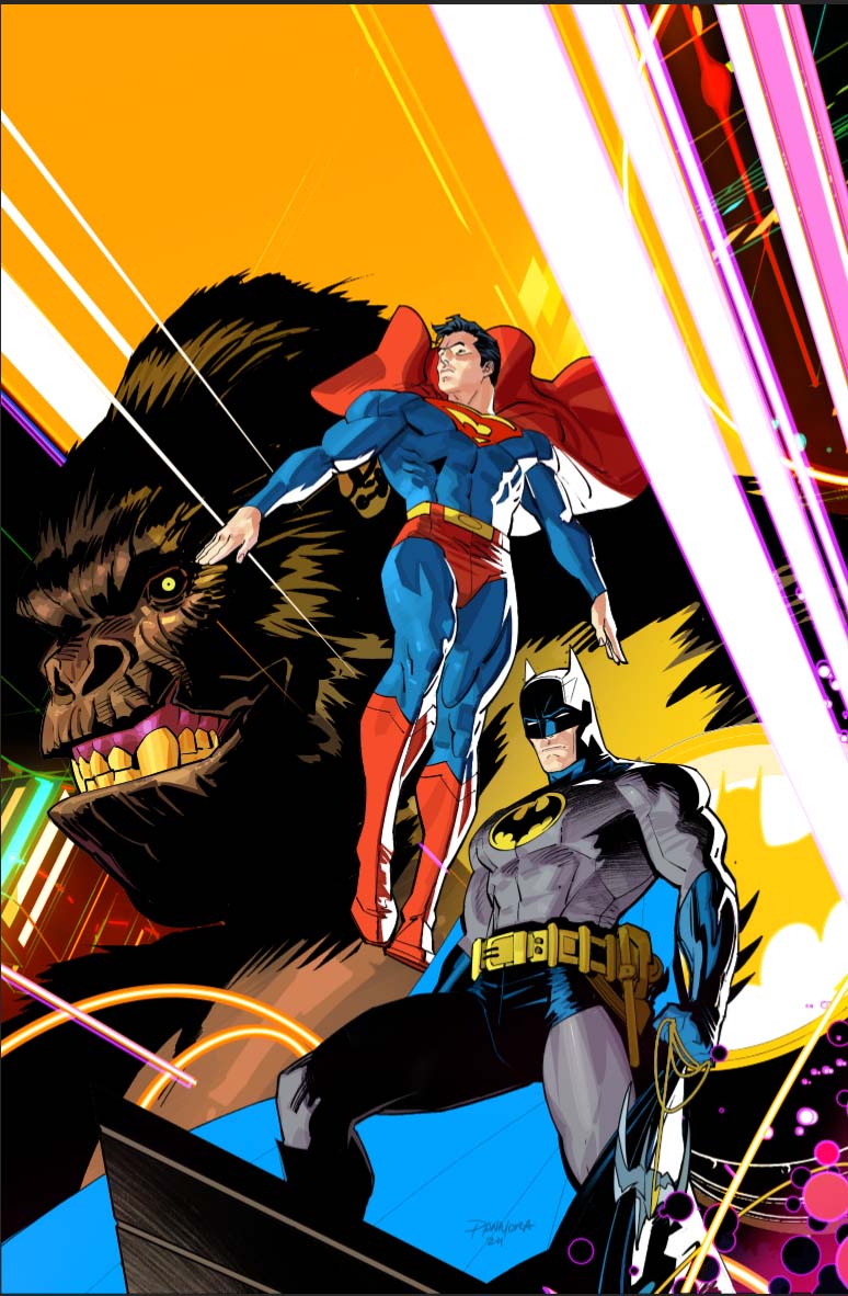 BATMAN SUPERMAN WORLDS FINEST #38 CVR A DAN MORA CONNECTING (WE ARE YESTERDAY) - PREORDER 16/4/25