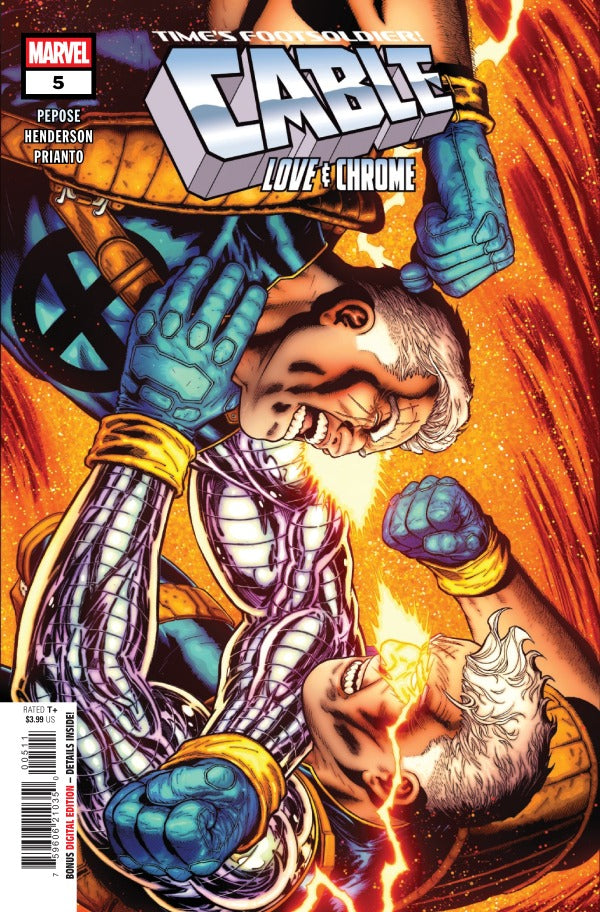 CABLE LOVE AND CHROME #1,2,3,4,5 SET
