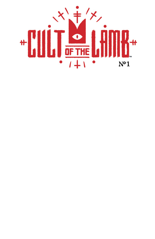 CULT OF THE LAMB #1 (OF 4) CVR E BLANK SKETCH VAR - PRESALE DUE 4/6/24