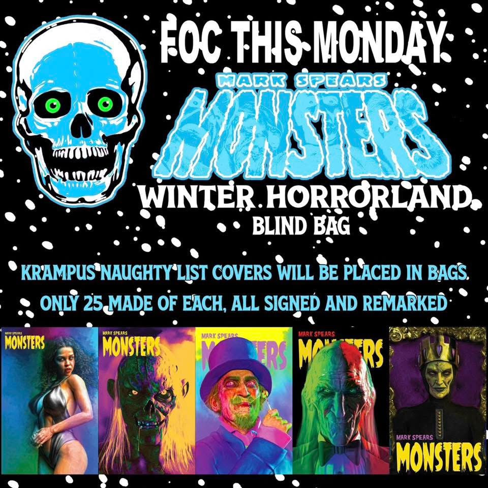 Mark Spears Monsters #8 Winter Horrorland Blind Bag - DUE 17/12/25