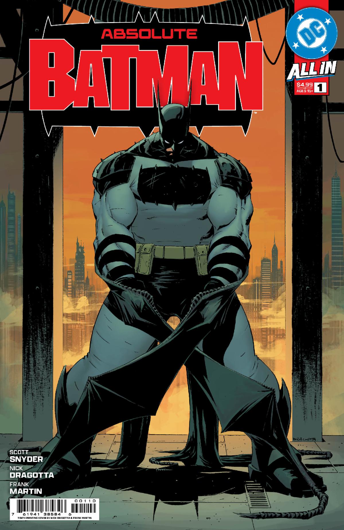 Absolute Batman #1 10th Printing - DUE 21/1/26