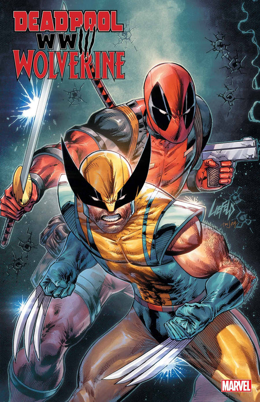 DEADPOOL WOLVERINE WWIII #1  ROB LIEFELD VAR