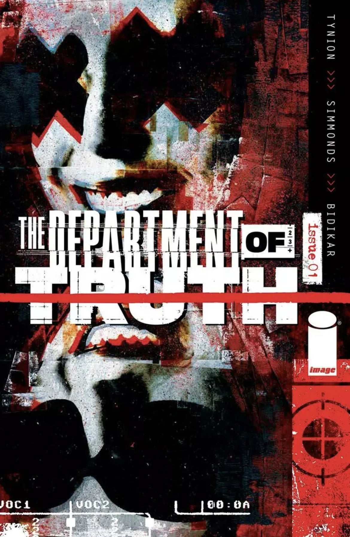 DEPARTMENT OF TRUTH #1 SIXTH PRINTING 1:25 ERROR VAR (MR)