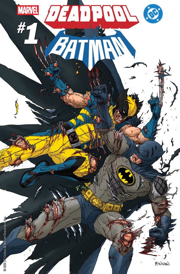 Marvel / DC: Deadpool / Batman #1 Steve Mcniven 1:25 Variant - PRE-ORDER 17/9/25