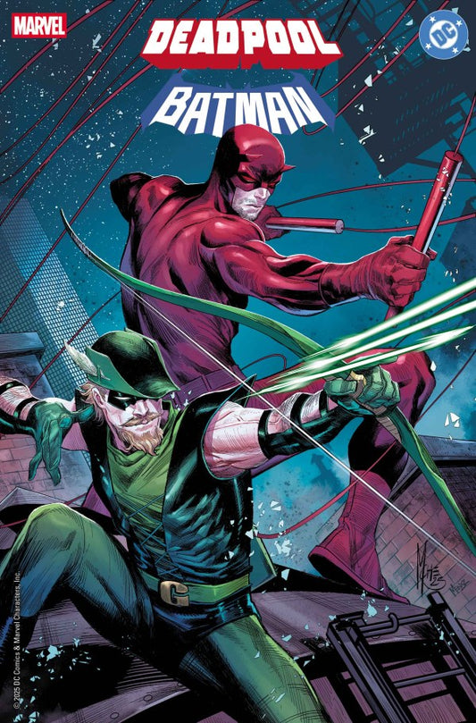 Marvel / DC: Deadpool / Batman #1 Marco Checchetto Variant