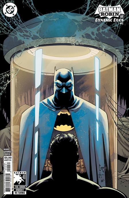 BATMAN & ROBIN YEAR ONE DYNAMIC DUOS #2 (OF 12) CVR E GREG CAPULLO & SANDRA HOPE DARK KNIGHT RETURNS 40TH ANNIVERSARY CARD STOCK VAR - PREORDER (FOC 19/10/26) DUE IN STORE 11/11/26