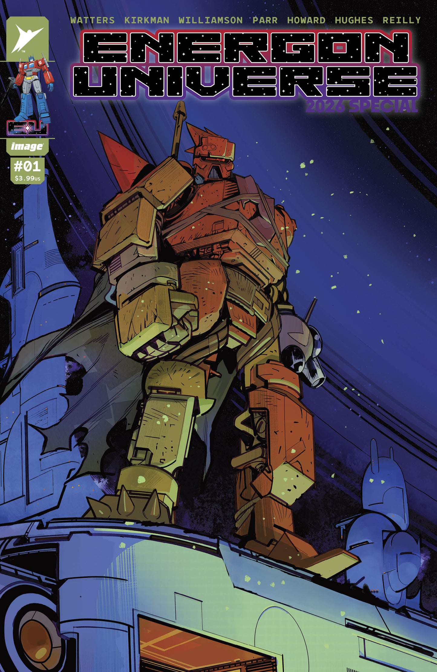 ENERGON UNIVERSE SPECIAL 2026 (ONE SHOT) CVR D 1:25 CONOR HUGHES VAR - PREORDER (FOC 13/4/26) DUE IN STORE 6/5/26