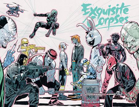 Exquisite Corpses #1 2nd Printing Michael Walsh Wraparound Variant