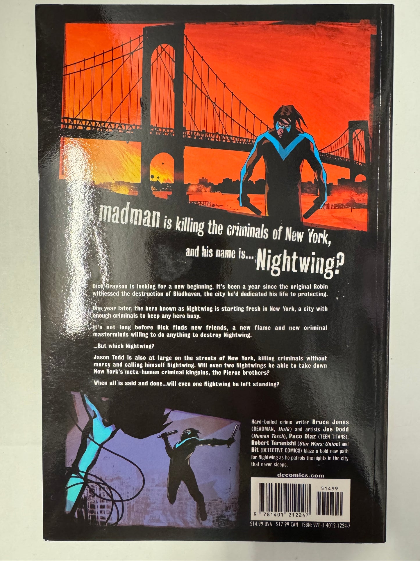 NIGHTWING BROTHERS IN BLOOD TP (2007) First Printing