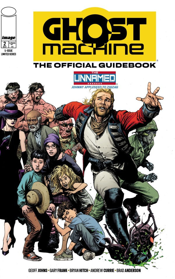 Ghost Machine The Official Guidebook #2 Cover A Gary Frank - PREORDER (FOC 13/4/26) DUE IN STORE 6/5/26