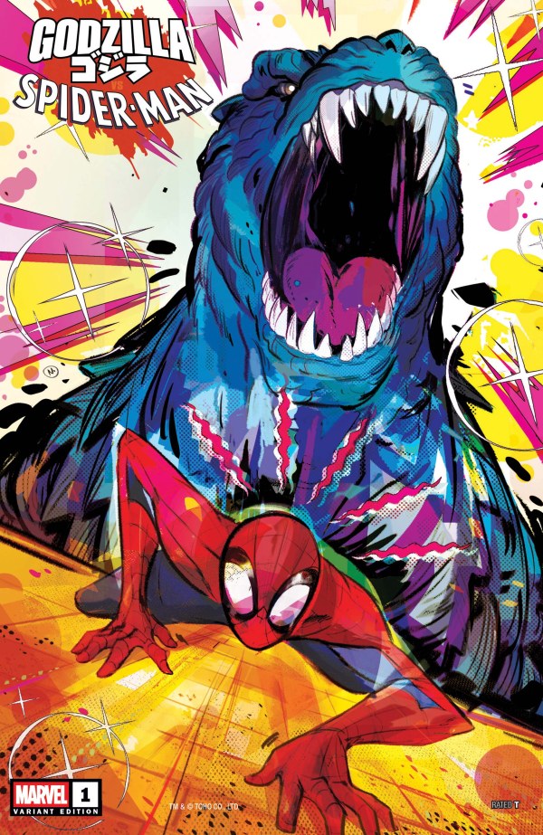 GODZILLA VS SPIDER-MAN #1 NICOLETTA BALDARI VAR