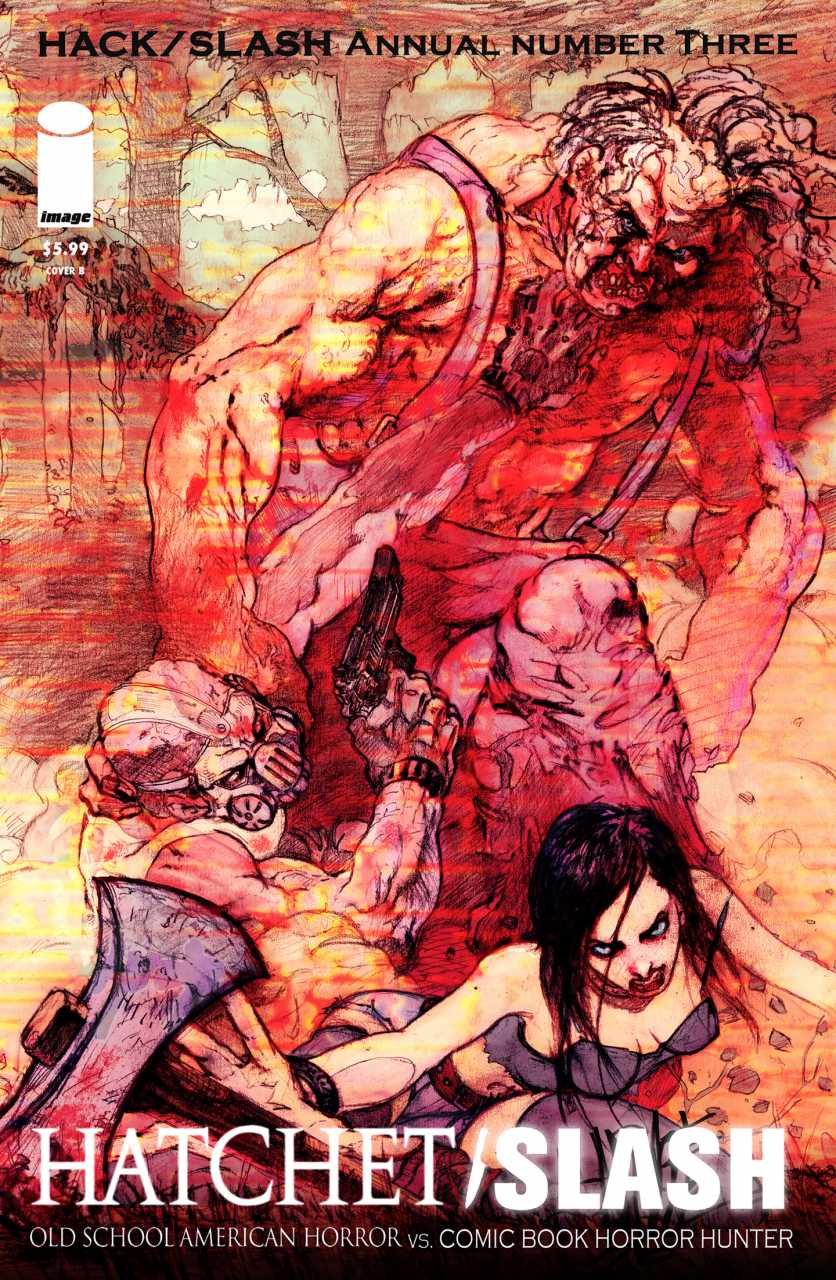 HACK SLASH ANNUAL 2011 HATCHET SLASH CVR B (MR)