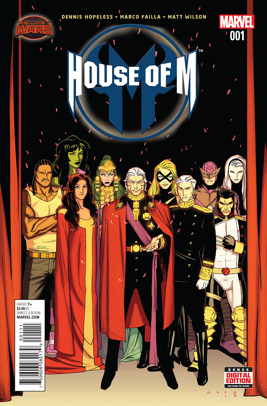 HOUSE OF M #1 (OF 4) SECRET WARS