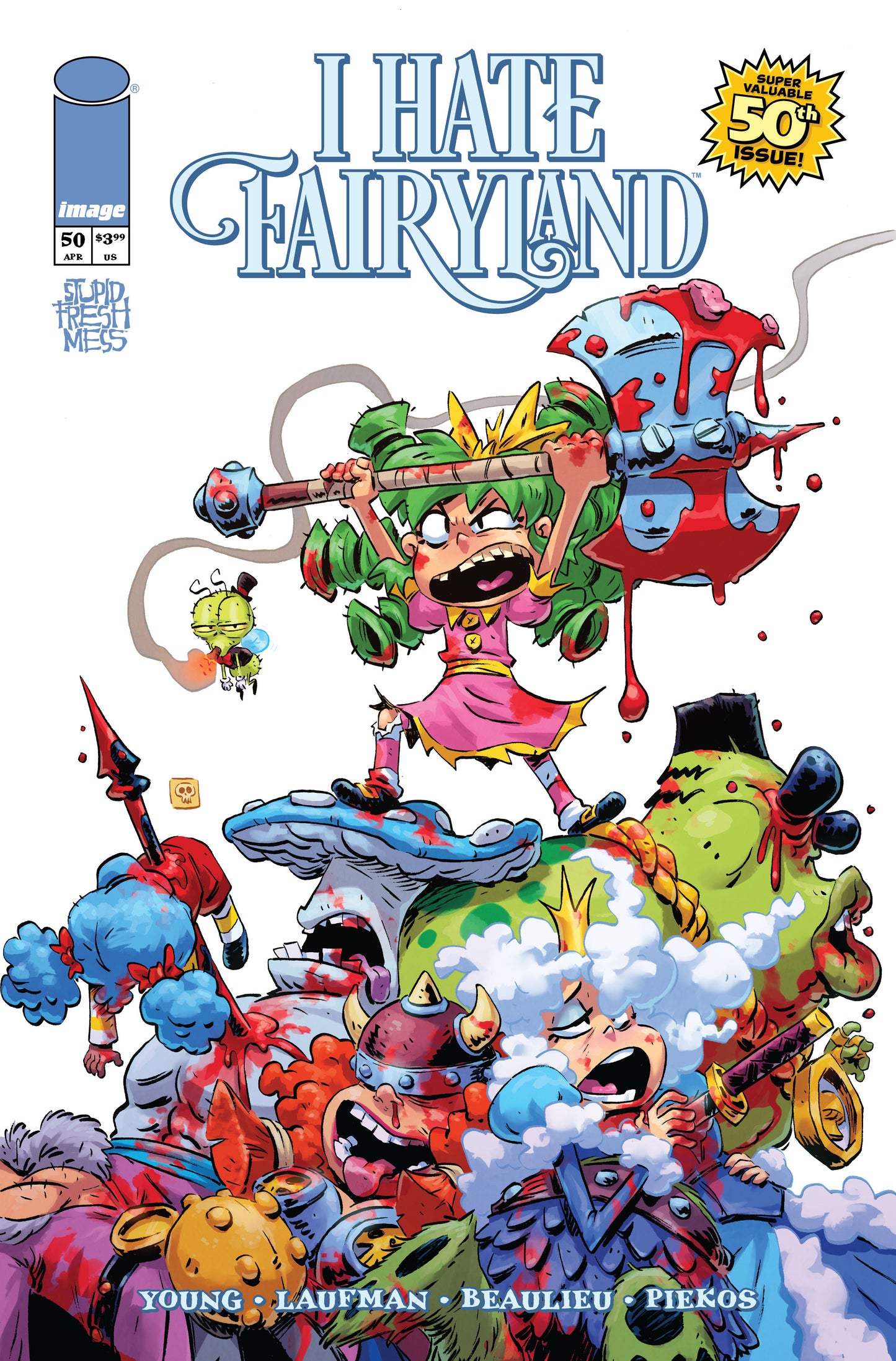 I HATE FAIRYLAND #50 CVR A DEREK LAUFMAN (MR)- PREORDER (FOC 6/4/26) DUE IN STORE 24/6/26