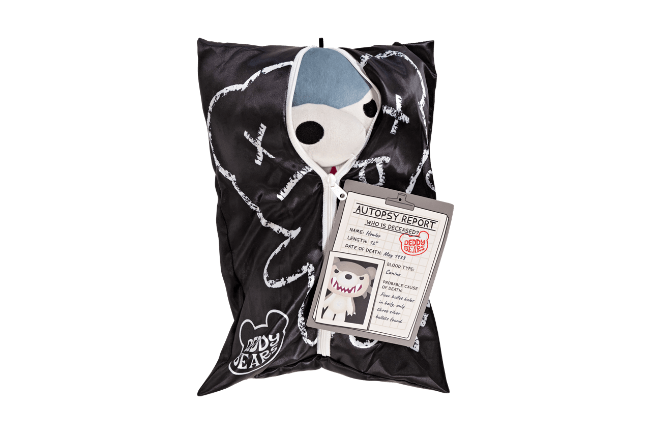 Deddy Bear Plush Large Howler in Body Bag