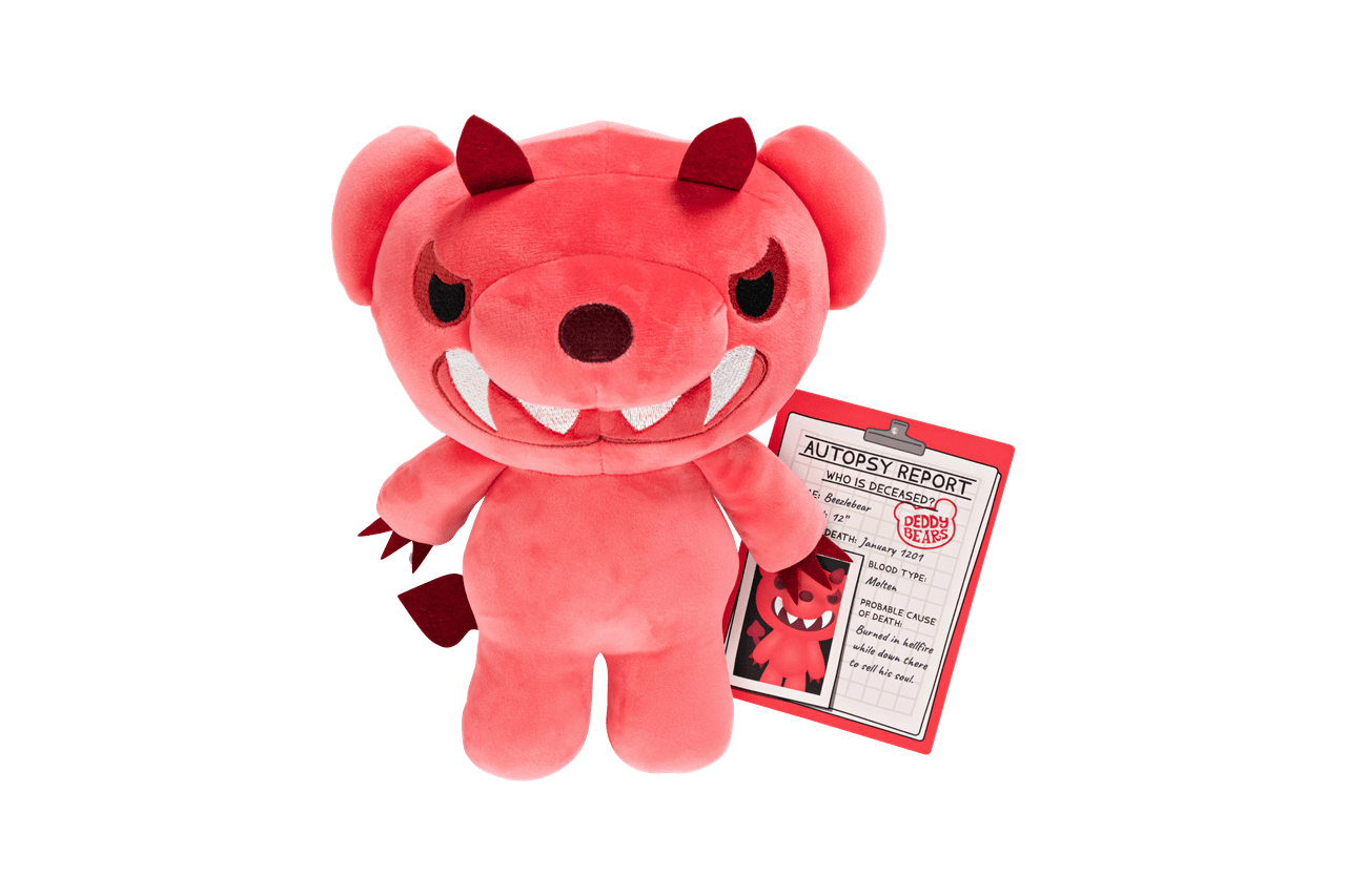 Deddy Bear Plush Large Beezlebear in Body Bag