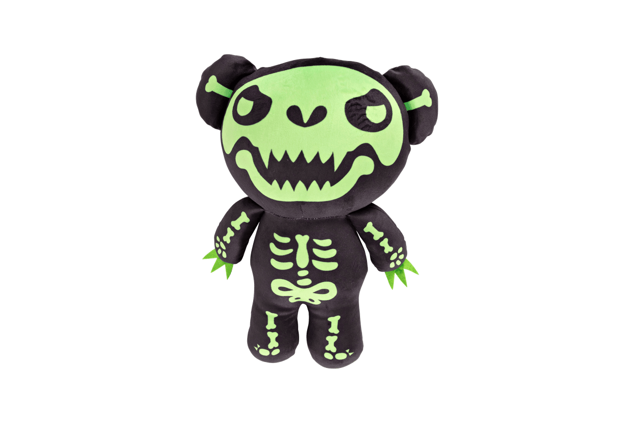Deddy Bear Plush Large Bones in Body Bag