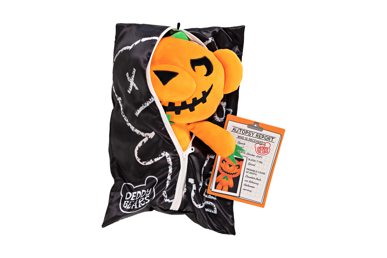 Deddy Bear Plush Large Squash in Body Bag