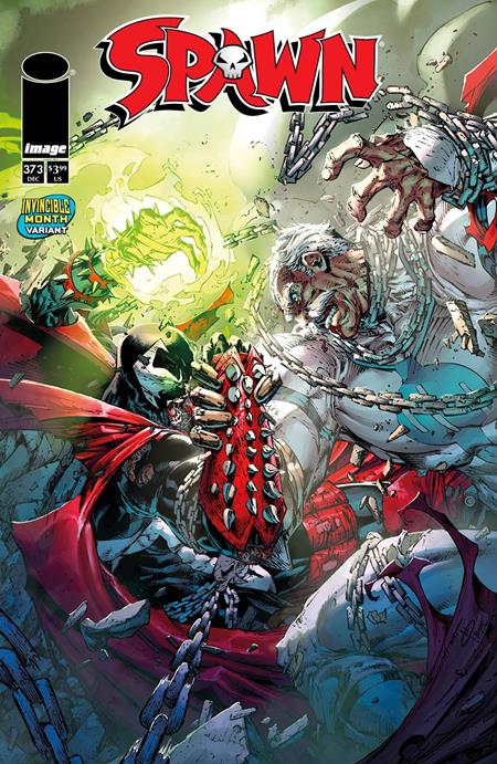 SPAWN #373 CVR C BRETT BOOTH INVINCIBLE TEAM UP VAR - DUE 11/3/26