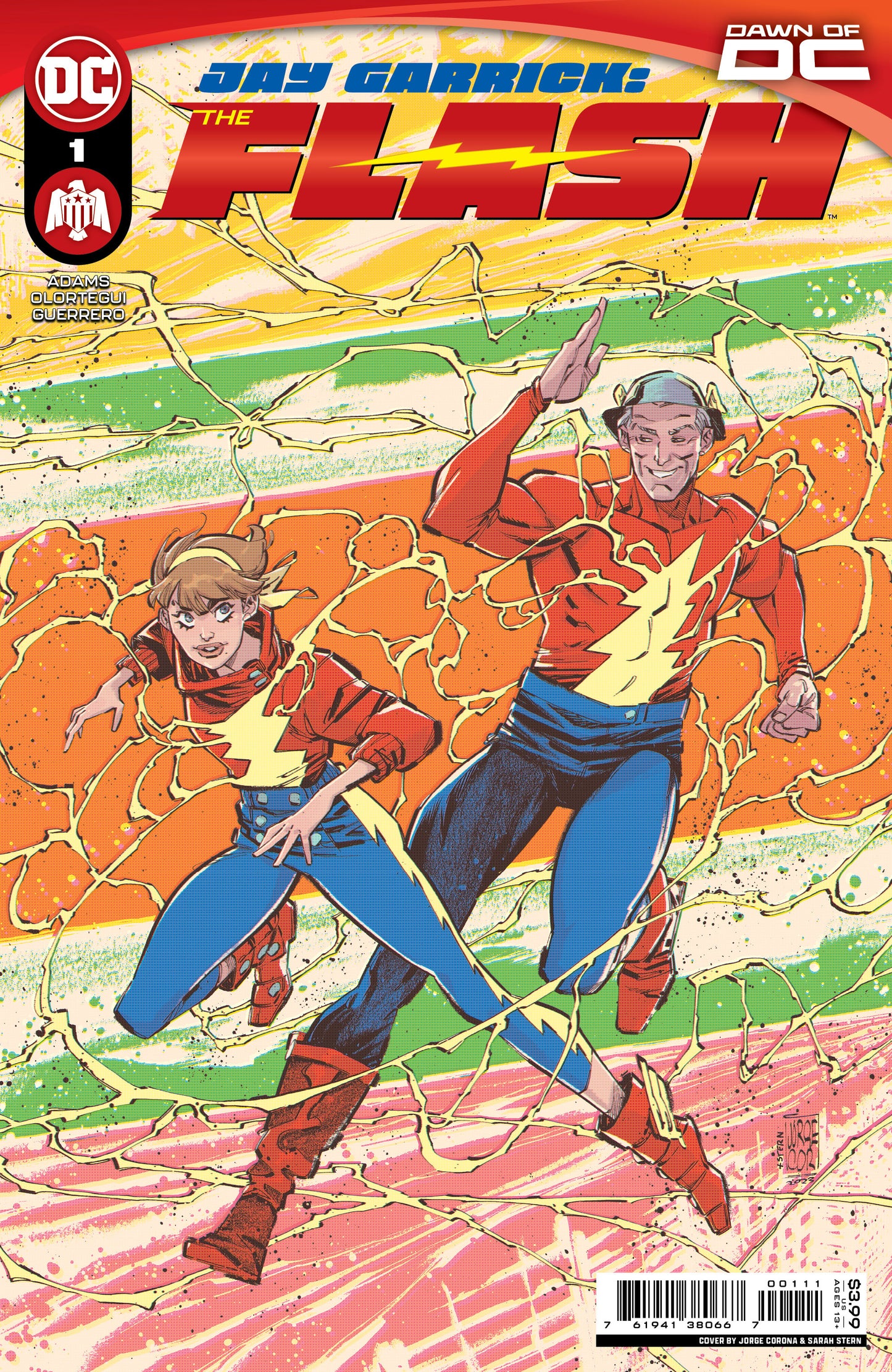 JAY GARRICK THE FLASH #1 (OF 6) CVR A JORGE CORONA - PREORDER (17/10/23)